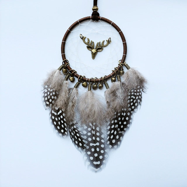 True Feather Dream Catcher w/ LEDs - Realm of Wonders