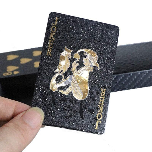 Black Gold Playing Cards.