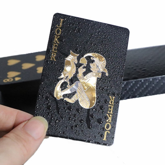 Black Gold Playing Cards - Realm of Wonders