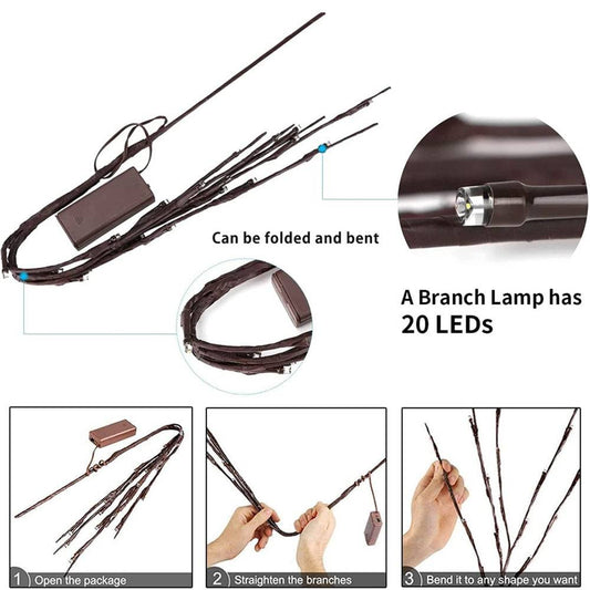 Tree Branch LED Lights.