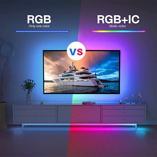 Remote LED Strip Lights.