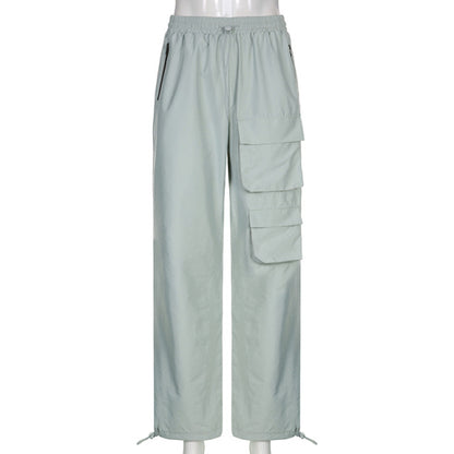 Drawstring Cargo Pants