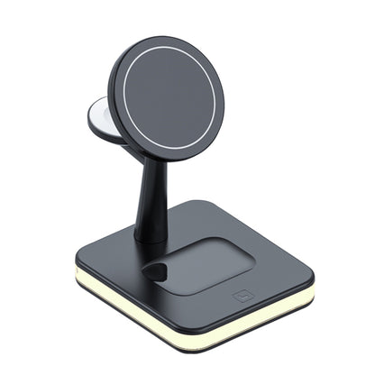 Magnetic Wireless Charging Stand with Light