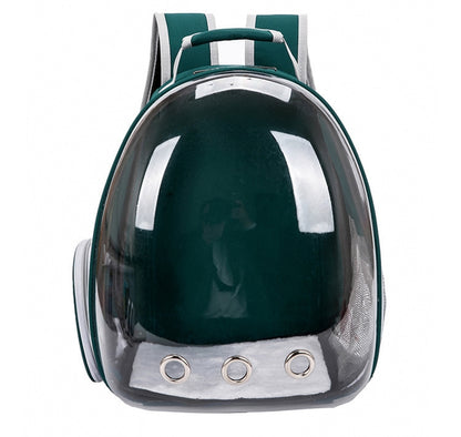 Panoramic Pet Adventure Backpack: Stylish, Spacious, and Transparent!