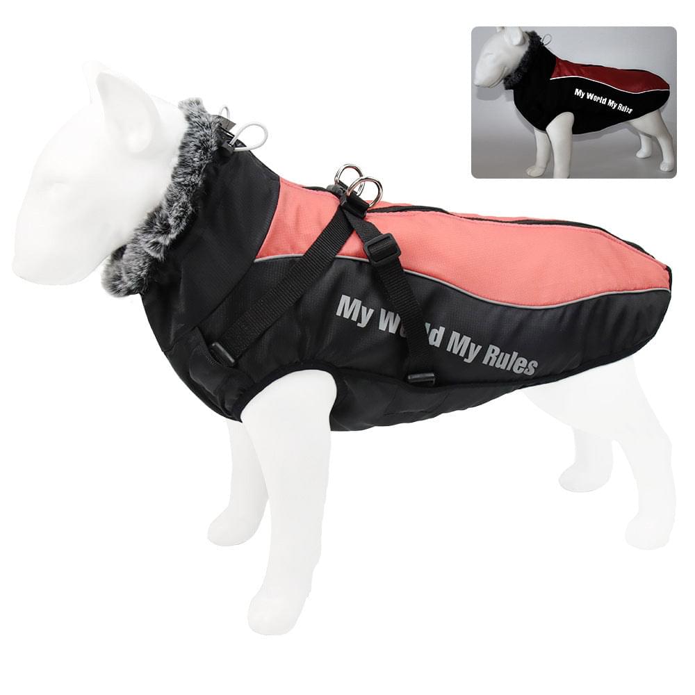 New Large Pet Warm Reflective Dog Thickened Coat Vest Jacket.