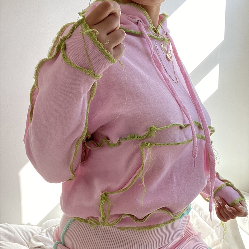 Selene Patchwork Hoodie