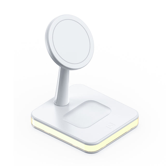 Magnetic Wireless Charging Stand with Light