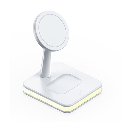 Magnetic Wireless Charging Stand with Light