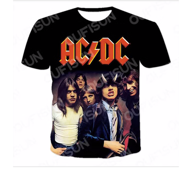 Voltage Vibes AC/DC Tee Pop