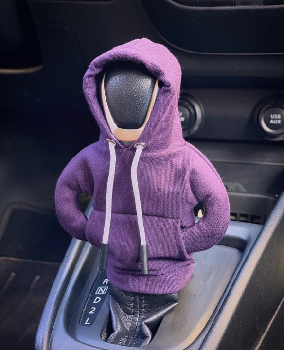 Shift Style: Car Gear Lever Hoodie Cover
