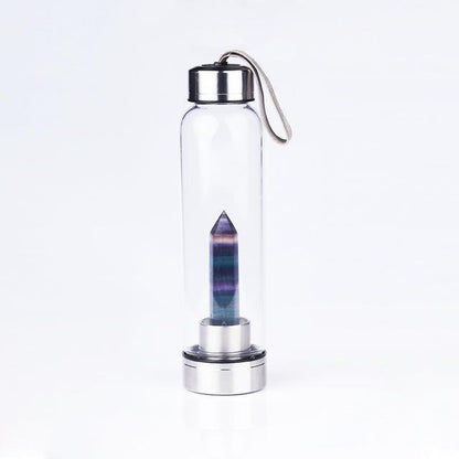 Crystal Chakra Healing Water Bottle