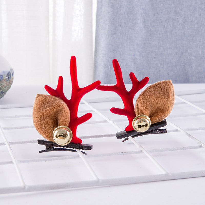 Reindeer Chic Hair Clip