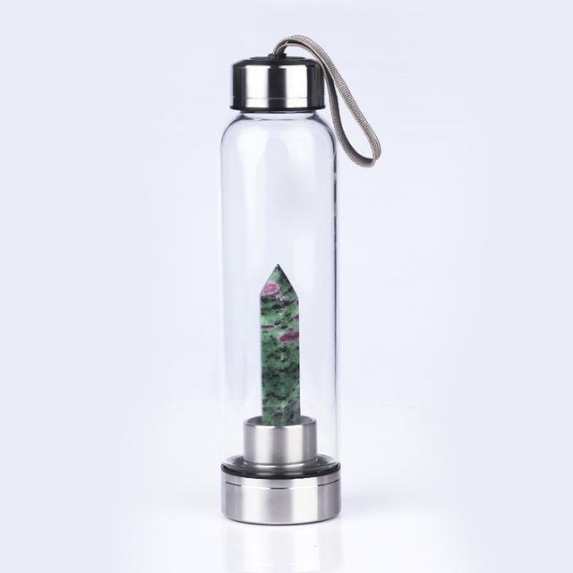 Crystal Chakra Healing Water Bottle