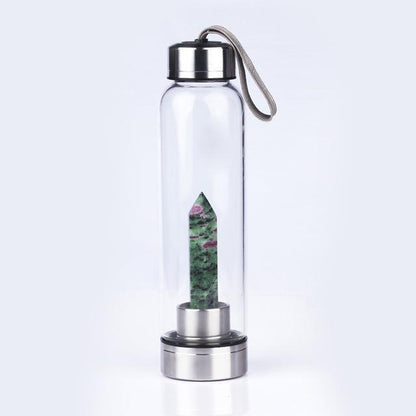 Crystal Chakra Healing Water Bottle