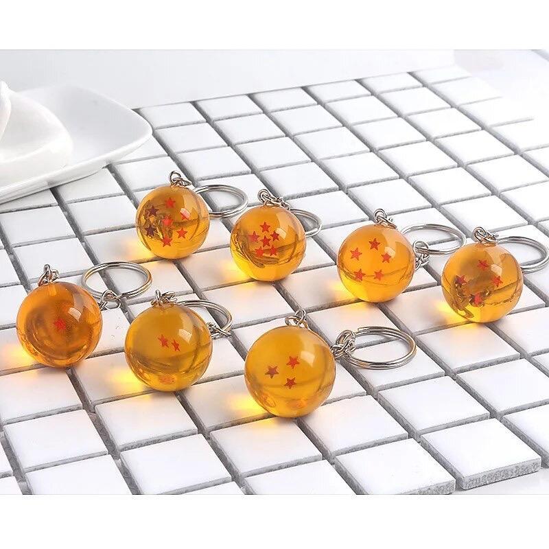 Dragon Ball Key Chain 1-7 Stars