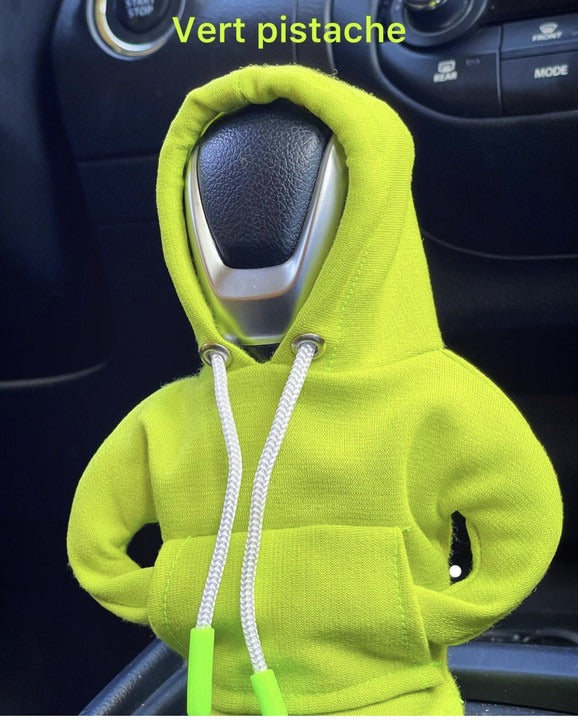 Shift Style: Car Gear Lever Hoodie Cover