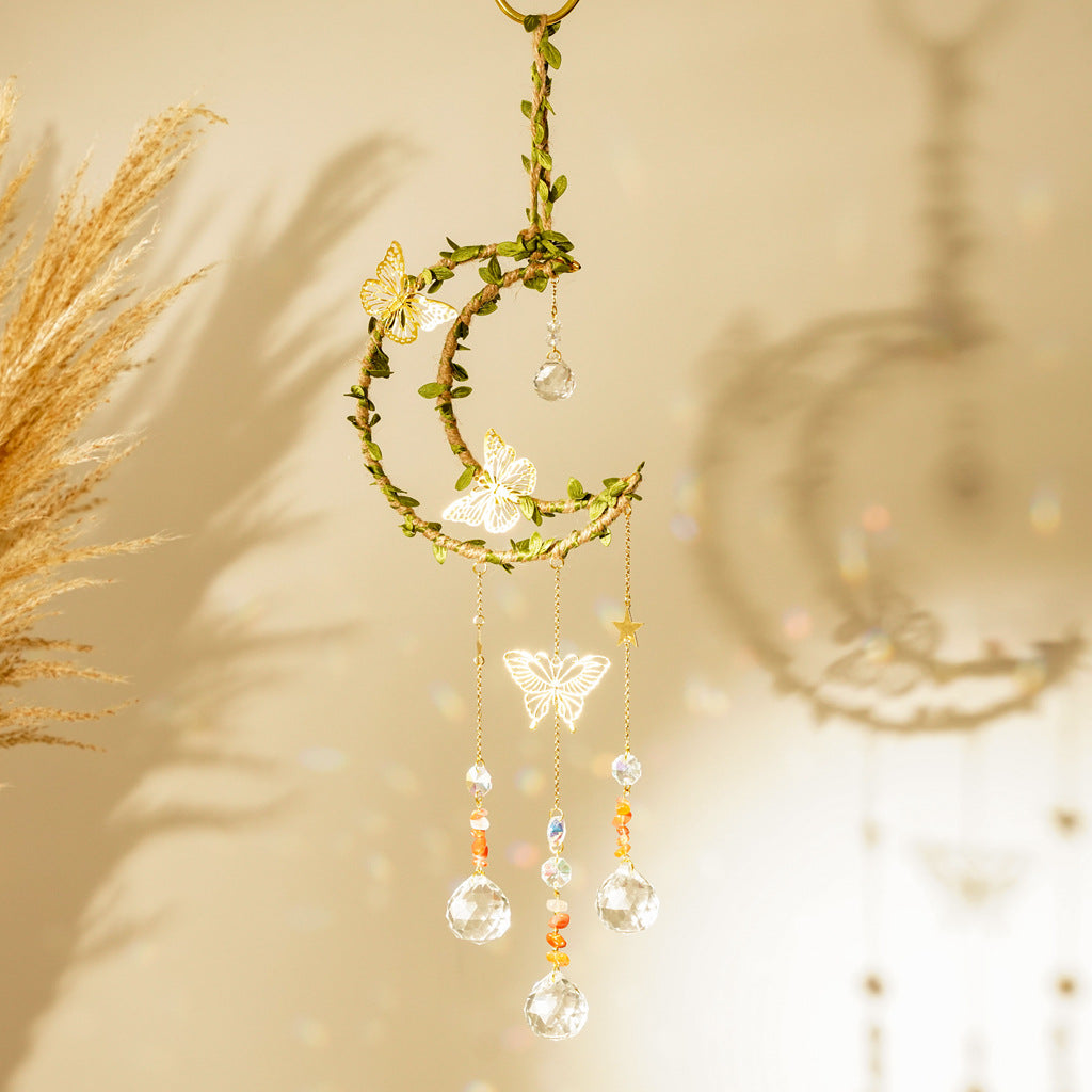 Natural Harmony Moon Wind Chime