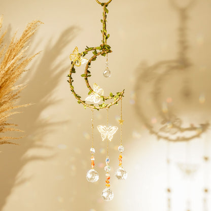 Natural Harmony Moon Wind Chime