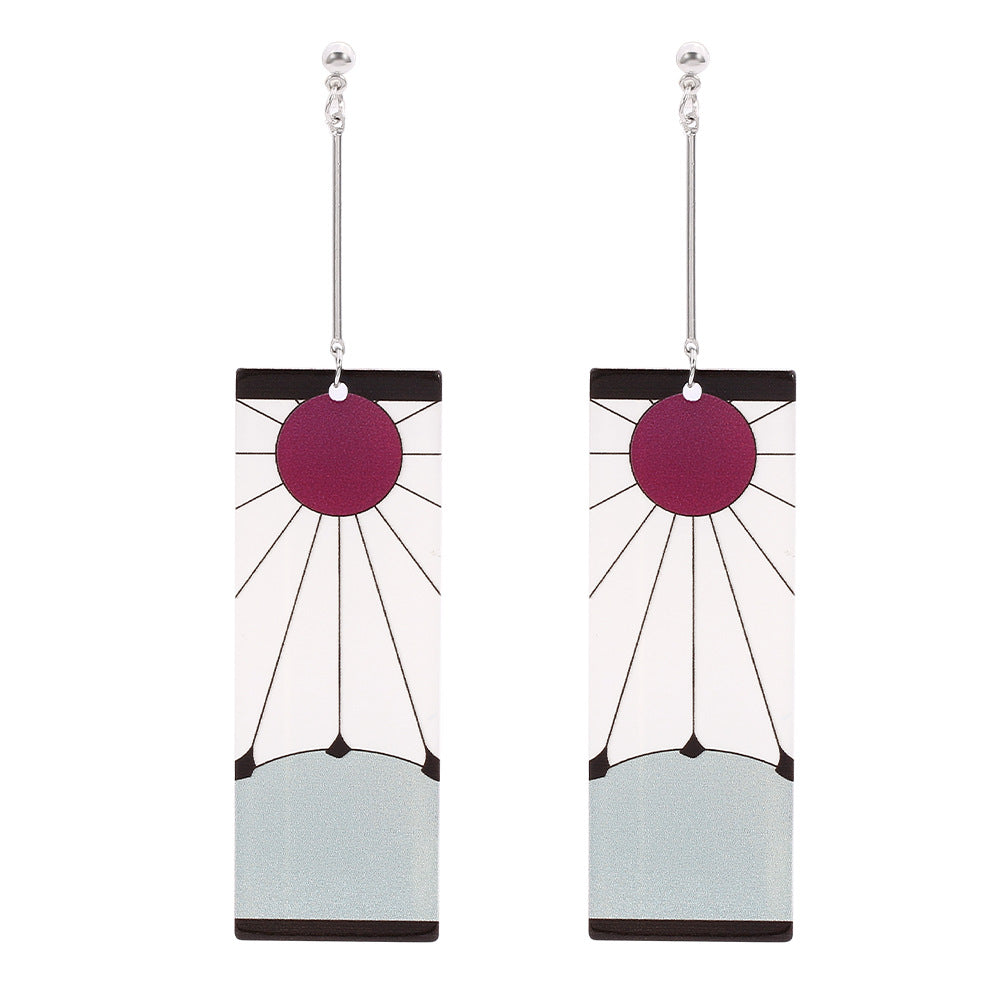 Tanjiro Demon Slayer Earrings