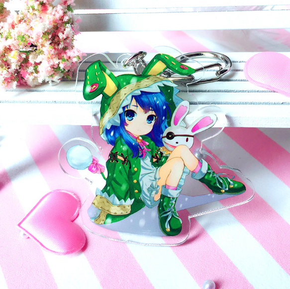 Kawaii DATE A LIVE Acrylic Keychain Charm