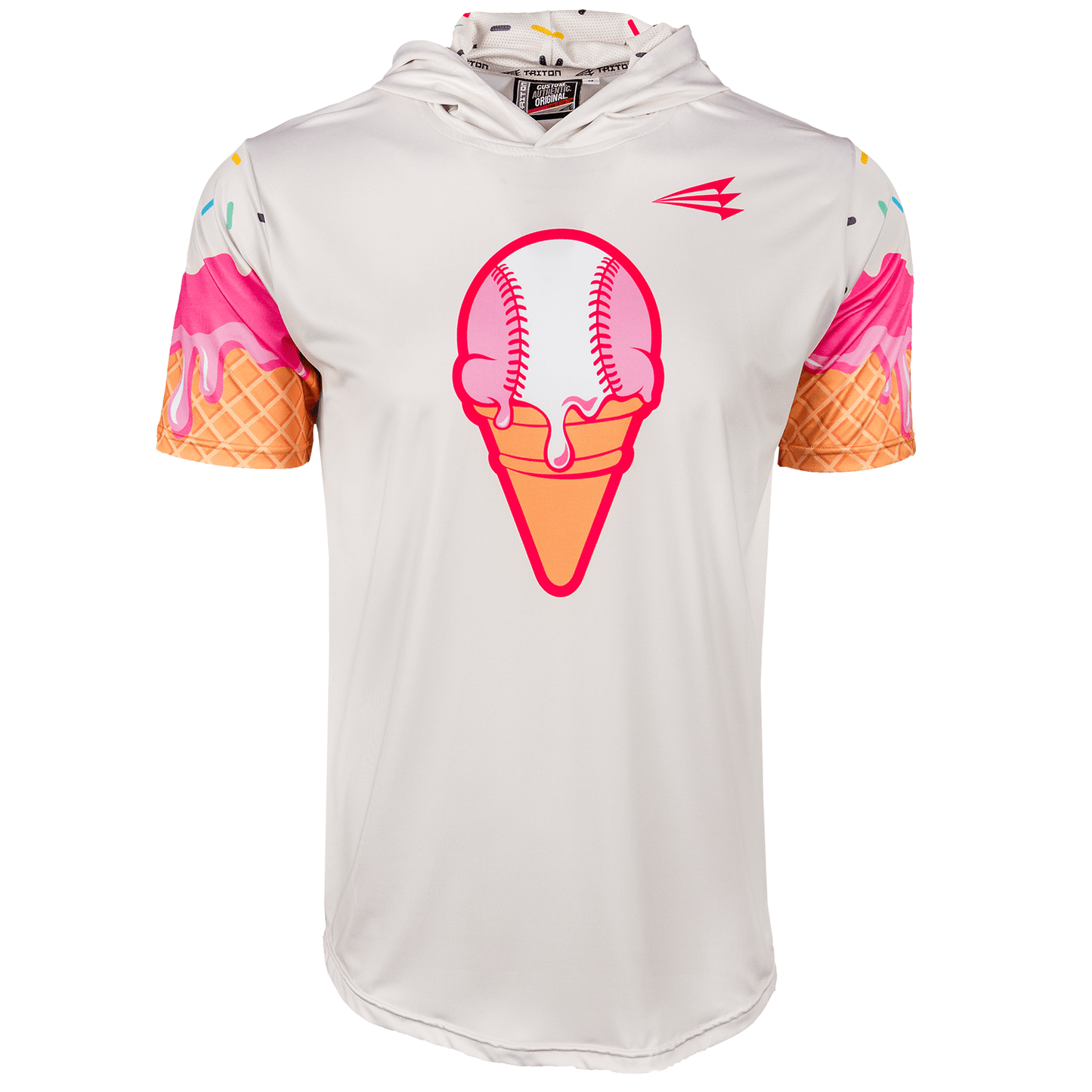 Cream City Baseball Ice Cream HyperMAX Short Sleeve Hoodie