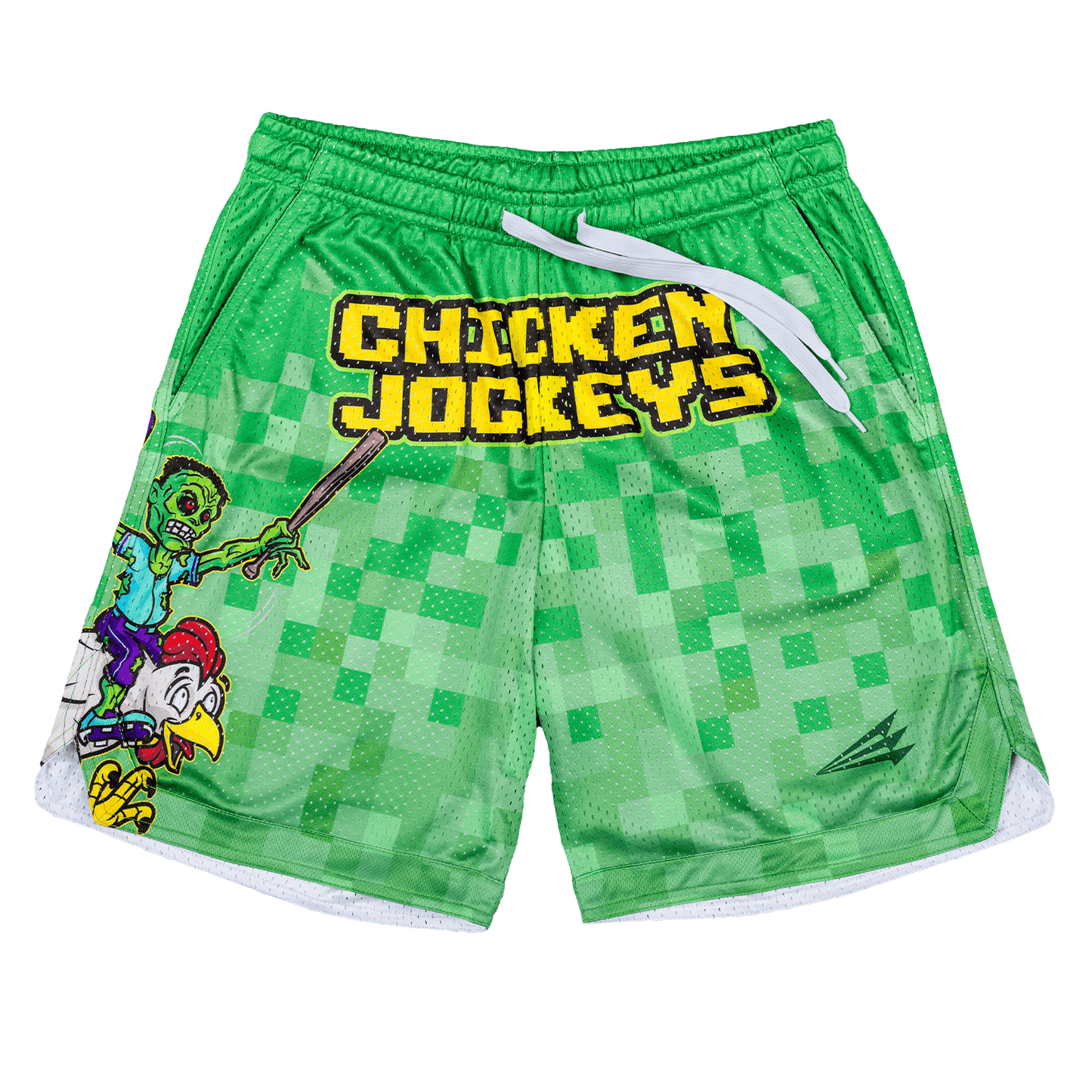 Chicken Jockeys Lifestyle Baseball Mesh Shorts