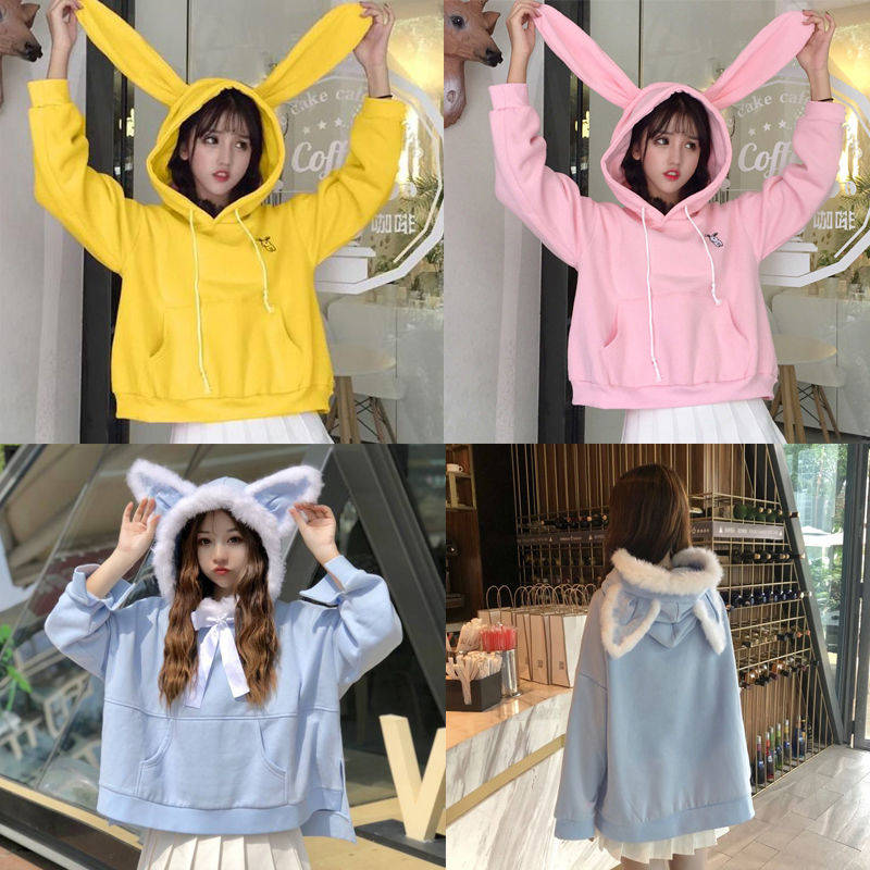 Fox Ears Hooded Sweatshirt