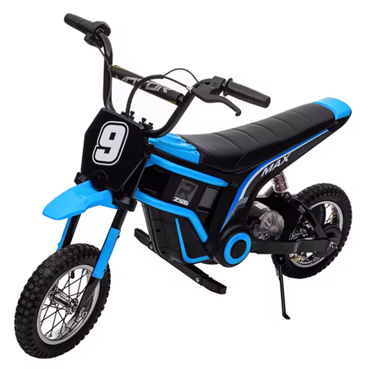 Kid's Electric Dirt Bike 350W 14MPH 24V Adjustable Seat and Safety Features