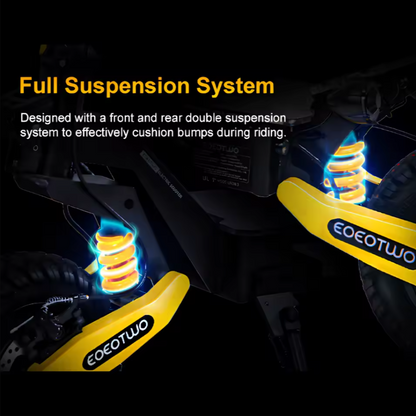 40mph Dual Motor Electric Scooter 2400W With LED Lights