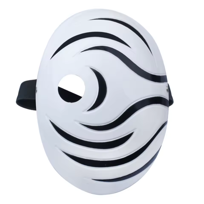 Obito Tobi Resin Mask - Naruto Cosplay Accessory - Realm of Wonders