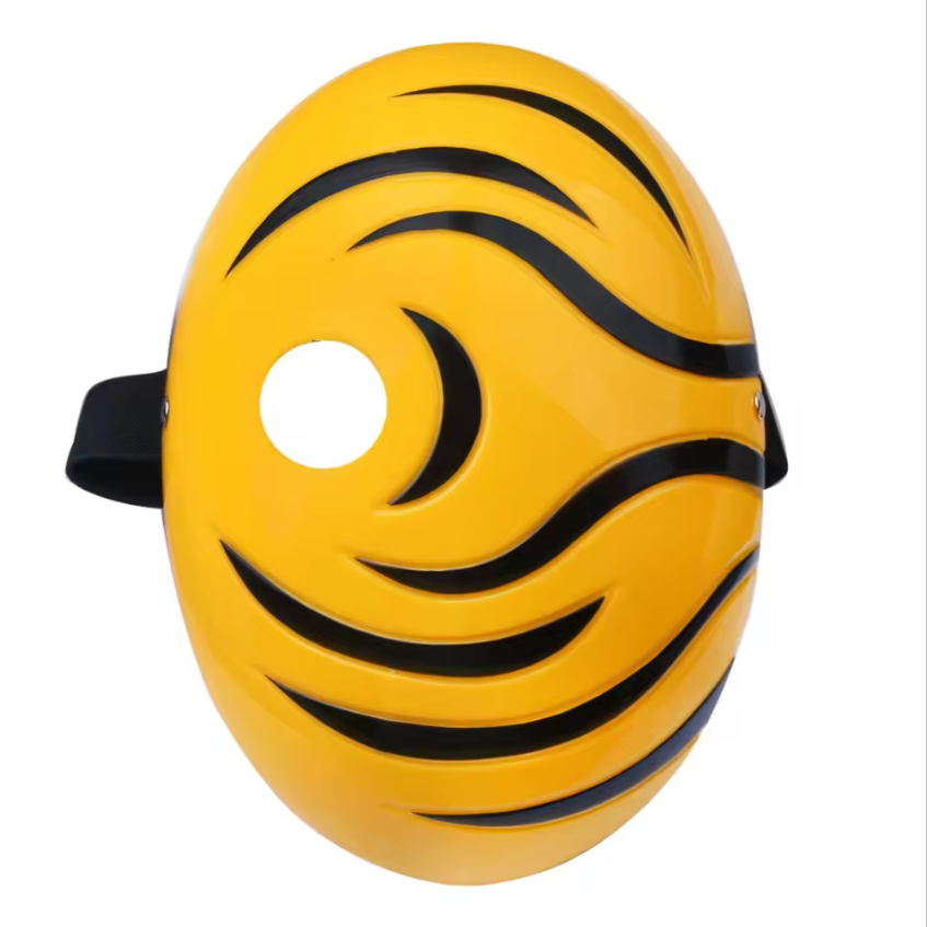 Obito Tobi Resin Mask - Naruto Cosplay Accessory - Realm of Wonders