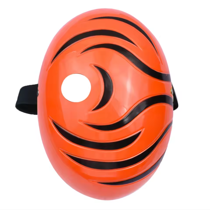 Obito Tobi Resin Mask - Naruto Cosplay Accessory - Realm of Wonders