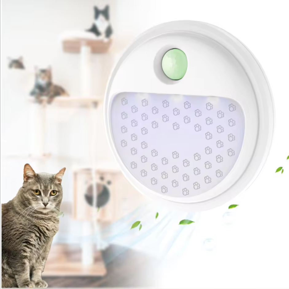 Odor Vanquisher: The Ultimate Pet Odor Rechargeable Purifier with Smart Sensor