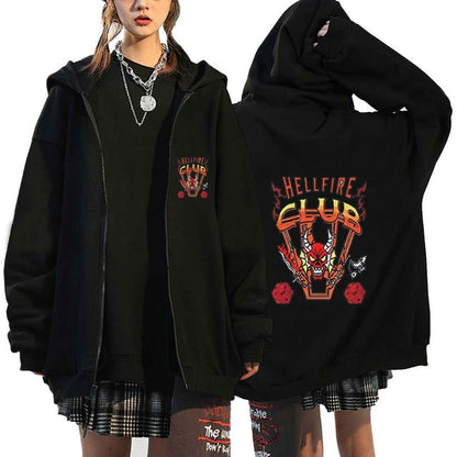 Stranger Things Zip Up Hoodie