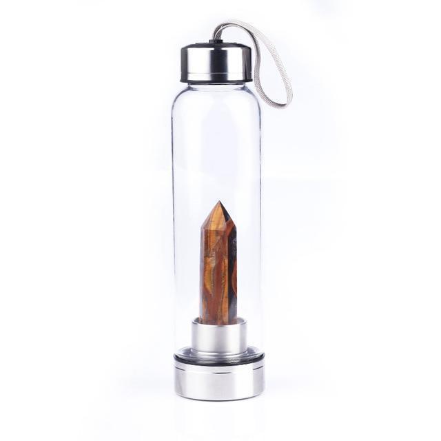 Crystal Chakra Healing Water Bottle
