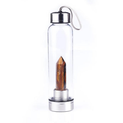 Crystal Chakra Healing Water Bottle