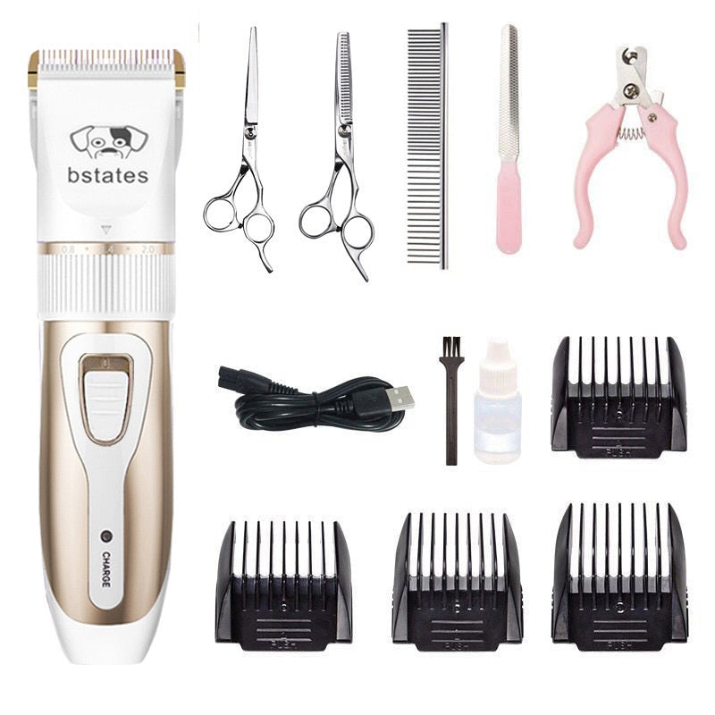 Professional Pet Hair clippers Cat or Dog (Low Noise)