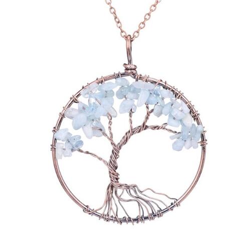 Tree of Life - Healing Crystal Necklace