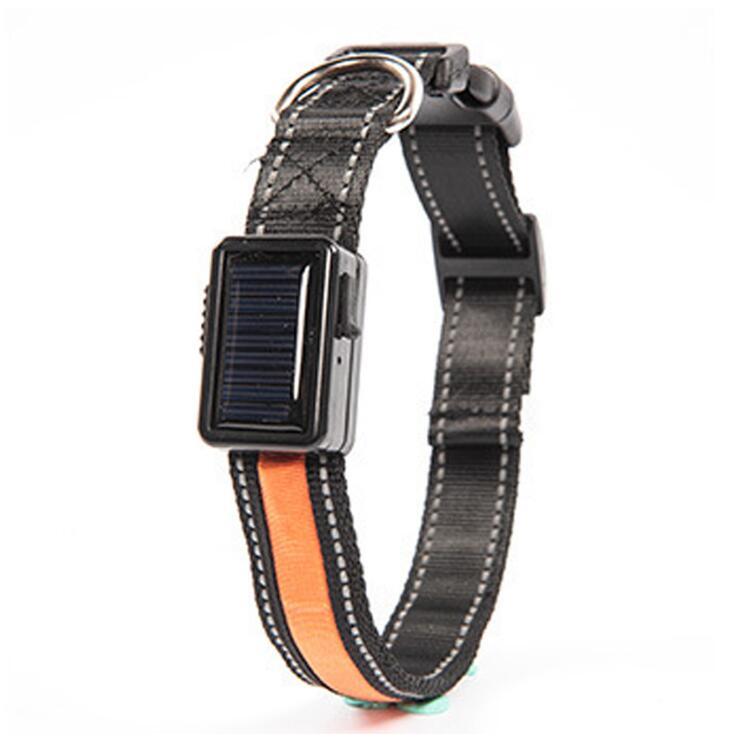 Solar Flare Pet Collar: LED Solar Luminous, Stylish Safety for Your Furry Friend