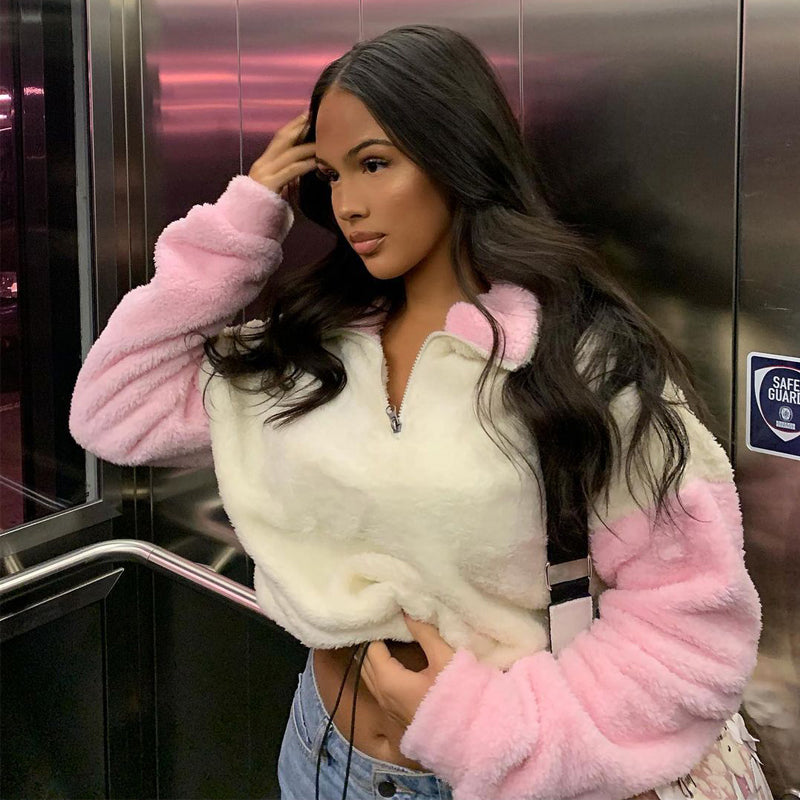 Cozy Crop Top Pullover