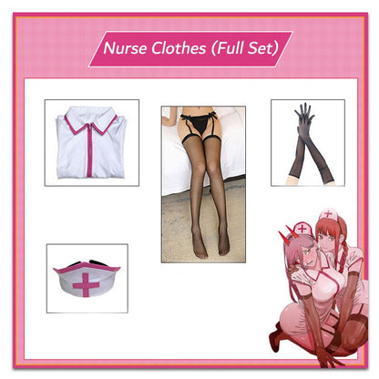 Makima Nurse Cosplay - Chainsaw Man