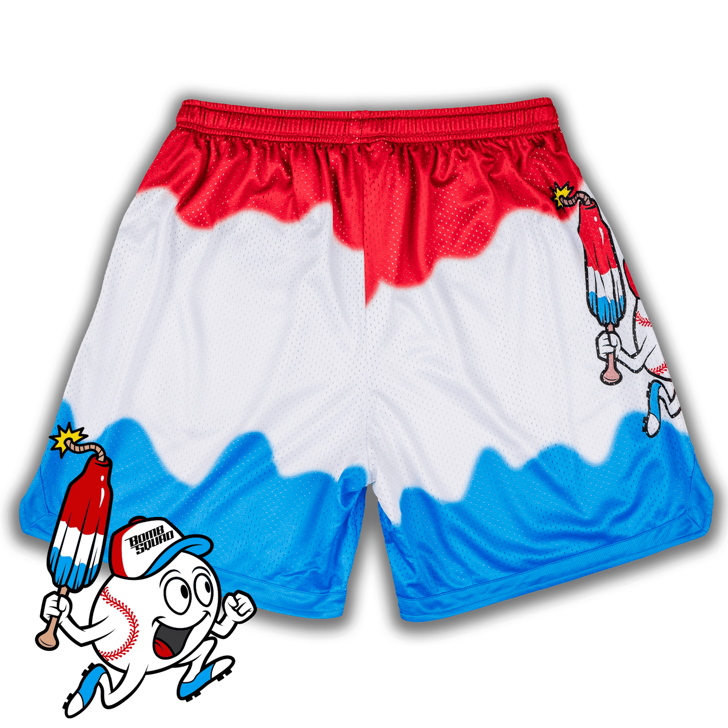 Bomb Squad Mesh Lifestyle Baseball Shorts