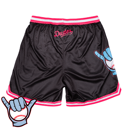 Dudes Mesh Lifestyle Baseball Shorts