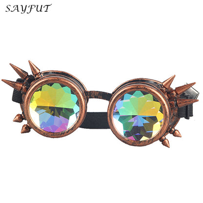 SteamPunk Kaleidoscope Glasses