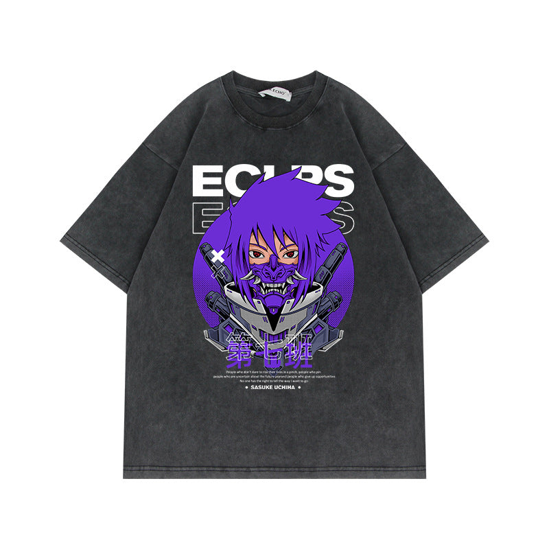 Heavyweight Washed Naruto Shirts - Various Styles