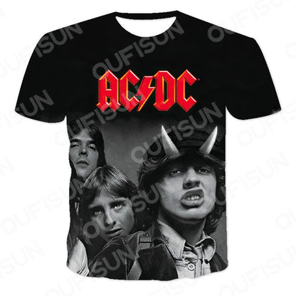 Voltage Vibes AC/DC Tee Pop