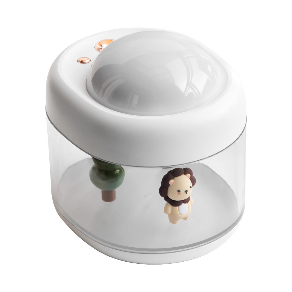 Enchanted Pet Projection Humidifier: Mini Magic in Every Breath