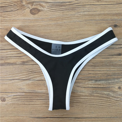 Dual Tone Vibe Women's 2 Color V Shape Bikini Bottoms