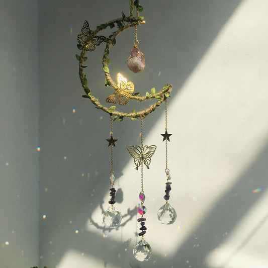 Natural Harmony Moon Wind Chime