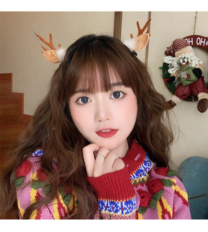 Reindeer Chic Hair Clip